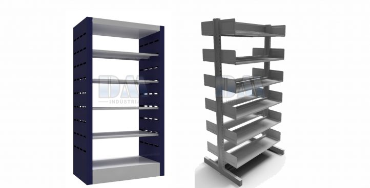 ESTANTES E PRODUTOS PARA BIBLIOTECAS